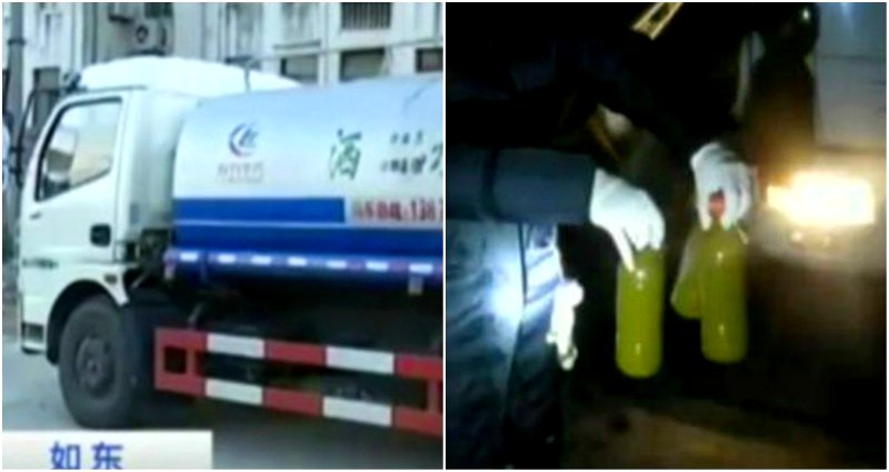 Chinese Company Caught Spraying 3,000 Tons of Acidic Waste on Public Streets