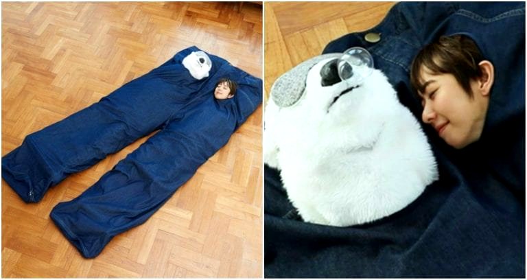 Giant ‘Pants’ Sleeping Bag From Japan is Something You Never Knew You Needed