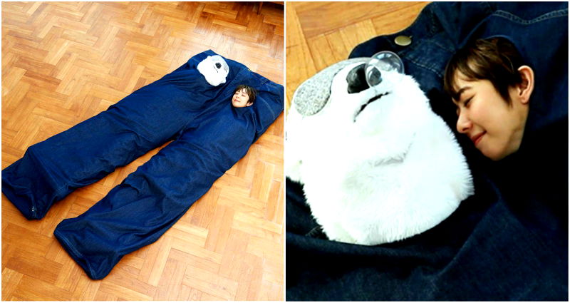 Giant ‘Pants’ Sleeping Bag From Japan is Something You Never Knew You Needed