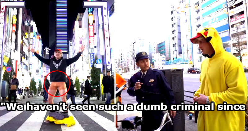 Japanese Police Say ‘Dumb Criminal’ Logan Paul Committed At Least 4 Different Crimes