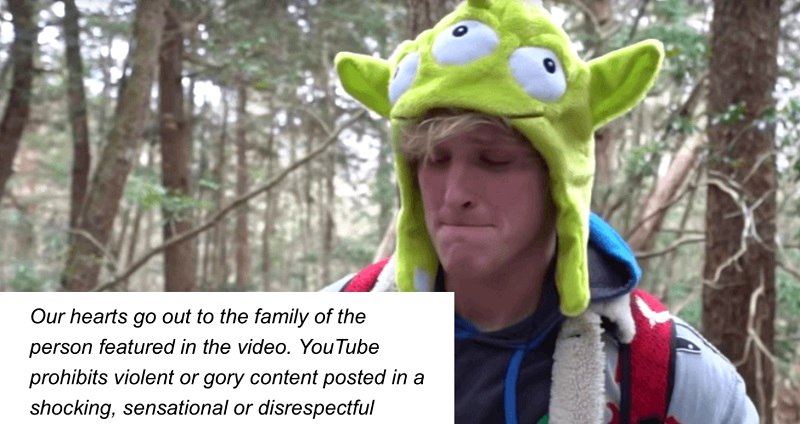People are Outraged YouTube’s Response to Logan Paul Was Weak AF