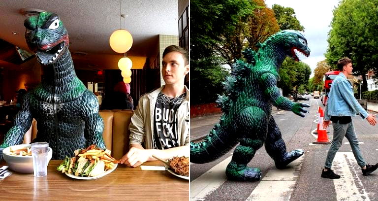 He Bought a Godzilla Named ‘Ryan’ For $8 and Now They’re Inseparable