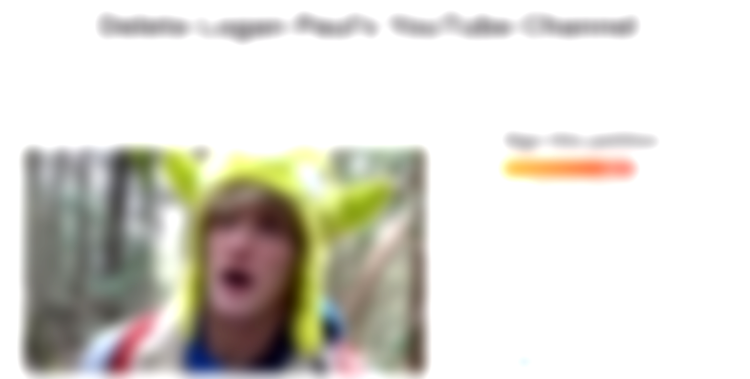 Over 80,000 People Petition to Delete Logan Paul’s YouTube Channel