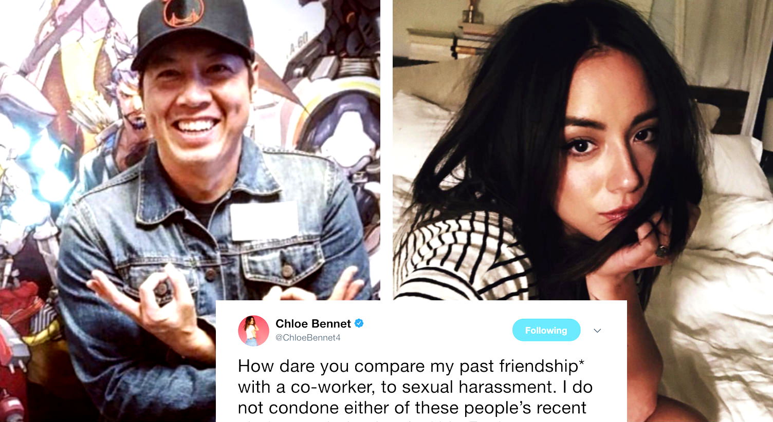 ‘Overwatch’ Actor Apologizes for Criticizing Chloe Bennet For ‘Dating’ Logan Paul