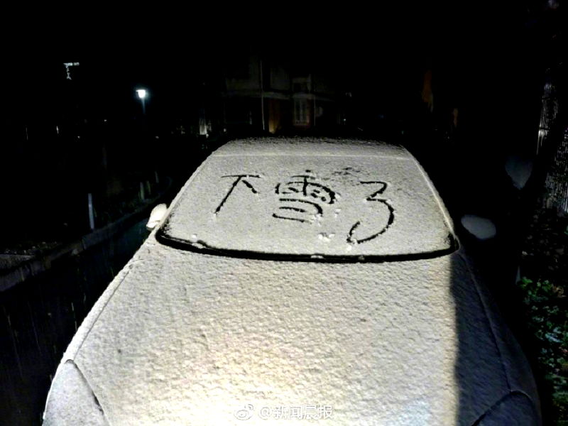 Snow in China