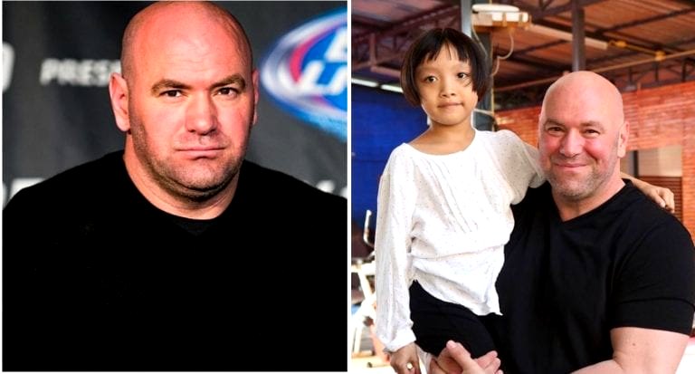 UFC President Visits Girl He Saved in Thailand After Paying for Her Liver Operation