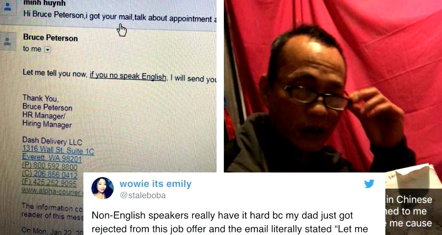 Her Vietnamese Dad Wanted a Job, But Was Humiliated By HR For His English