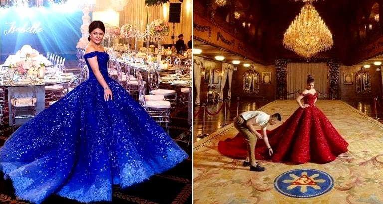 Philippine President’s Granddaughter Throws an Epic 18th Birthday Debut