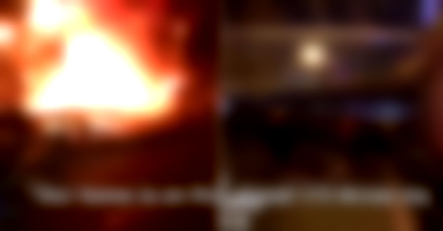 Boy in China Finds Perfect Excuse to Ditch Homework as He Watches His Home Burn Down