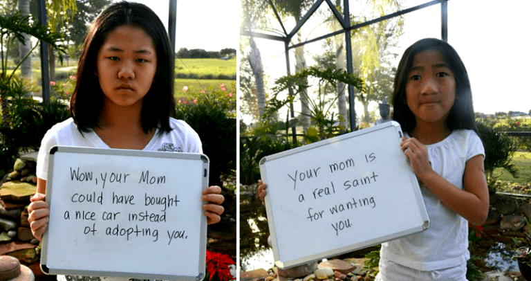 Mom Reveals 37 Awful Things People Have Said About Her Adopted Chinese-American Daughters