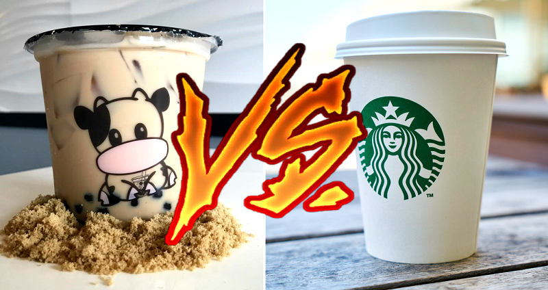 Starbucks Bullies Small Boba Shop to Stop Them From Making Drinks To-Go