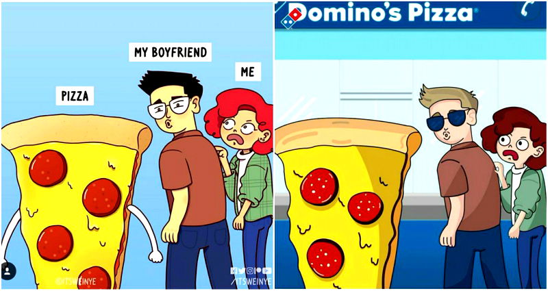 Domino’s Pizza Just Stole and Whitewashed a Malaysian Artist’s Comic Strip