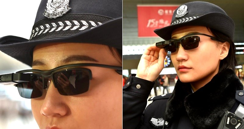 Chinese Police Now Armed With Facial Recognition Glasses to Catch Criminals