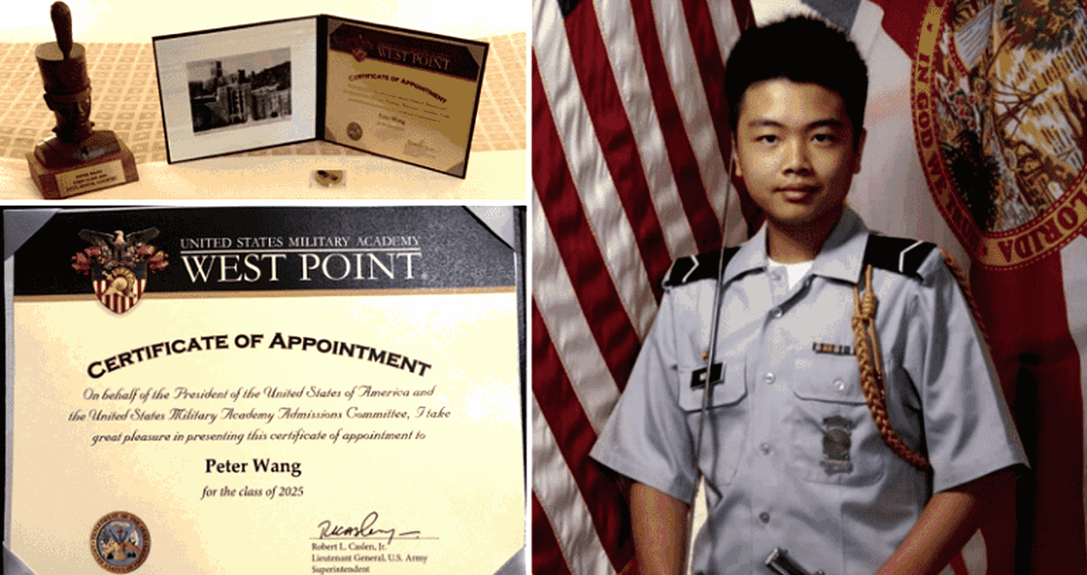 West Point Admits Fallen Hero Peter Wang For Saving Students in Florida Shooting