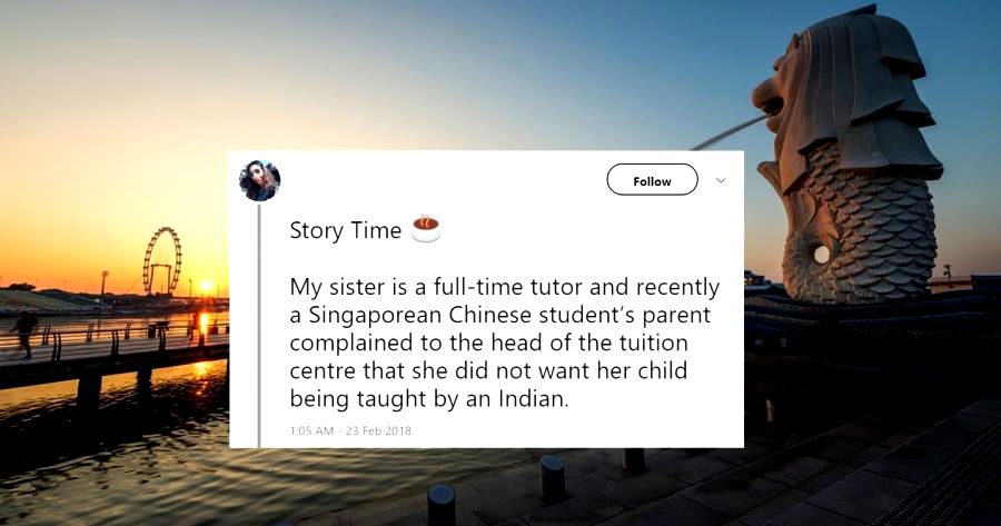 Singaporean Mother Chased With Broom After Complaining About an Indian Tutoring Her Kid