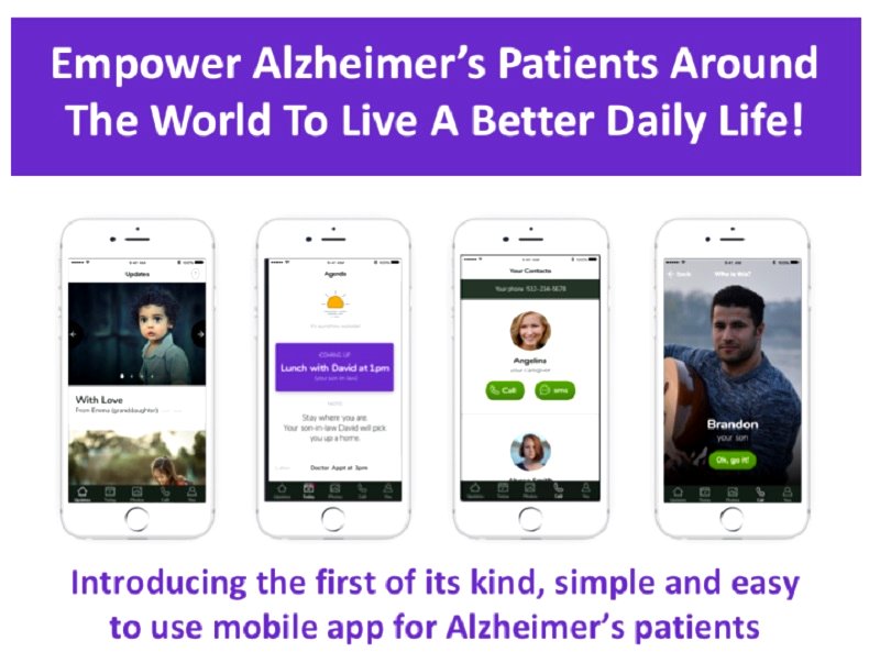 teen alzheimer's app developer empowers patients