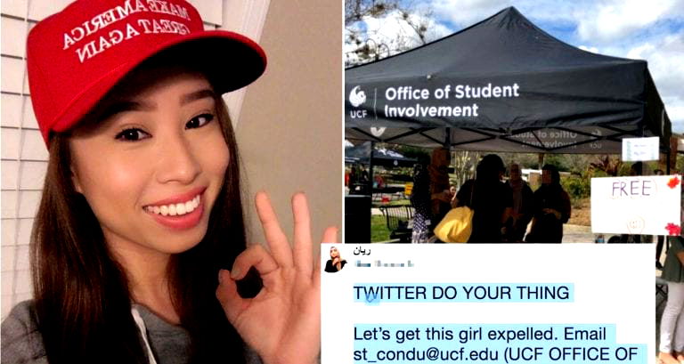 Chinese-American Trump Supporter Blasted on Twitter After Declining to Try On a Hijab