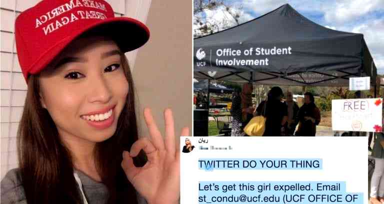 Chinese-American Trump Supporter Blasted on Twitter After Declining to Try On a Hijab