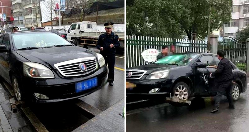 Chinese Man Smashes His Own Car While Getting Towed So ‘No One Else Could Have It’