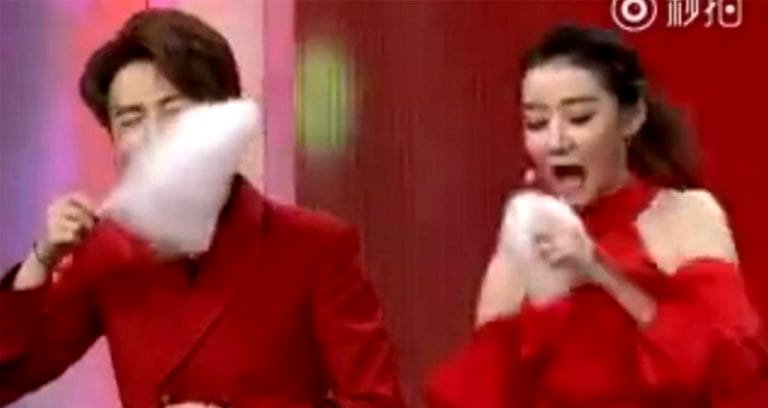 Woman Annihilates Opponent in Cotton Candy Eating Contest, Becomes Instant Celebrity