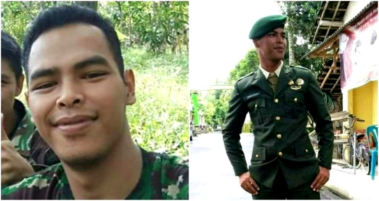 Soldier Sacrifices His Life to Save 14 Kids From Sinking Vehicle in Indonesia