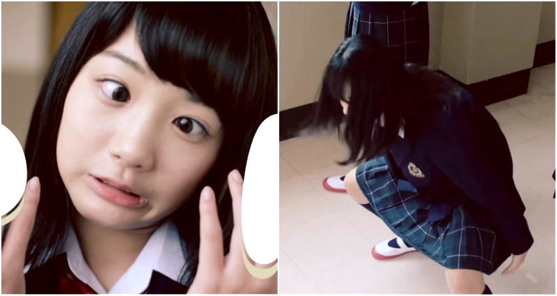 Japanese Company Teaches Schoolgirls How to Pick Panties Out of Their Butts Without Anyone Noticing