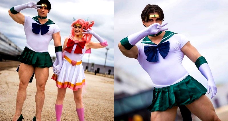 Muscular Cosplayer Loses Followers Every Time He Posts Himself Dressed As Sailor Moon on Instagram