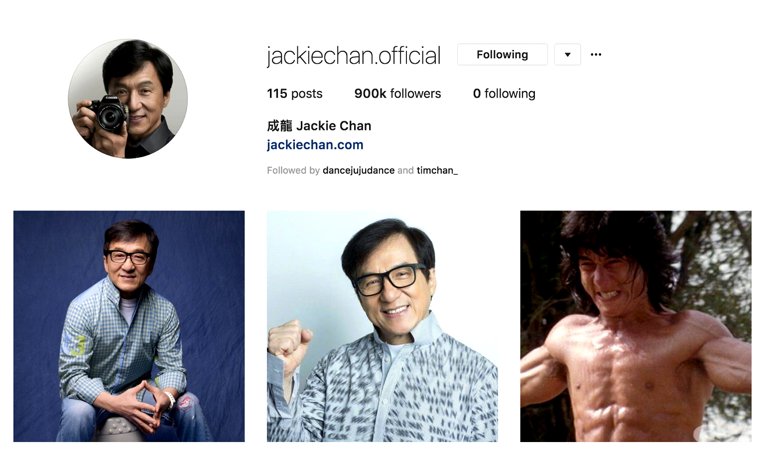 Jackie Chan’s Instagram is The Best Place to Go When You’re Feeling Down