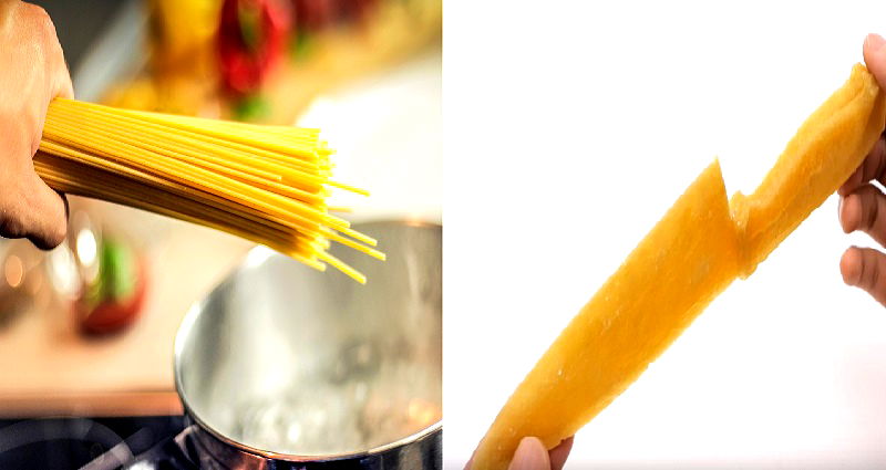 Japanese YouTuber Turns Pasta Into Razor Sharp Knife