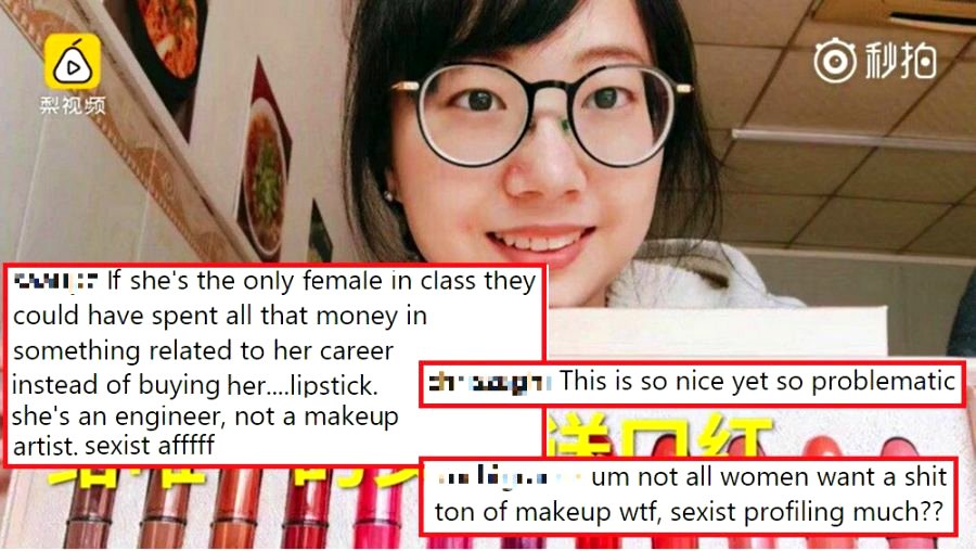 Student Engineers Who Gave Only Woman in The Class Lipstick for Women’s Day Blasted for Alleged Sexism