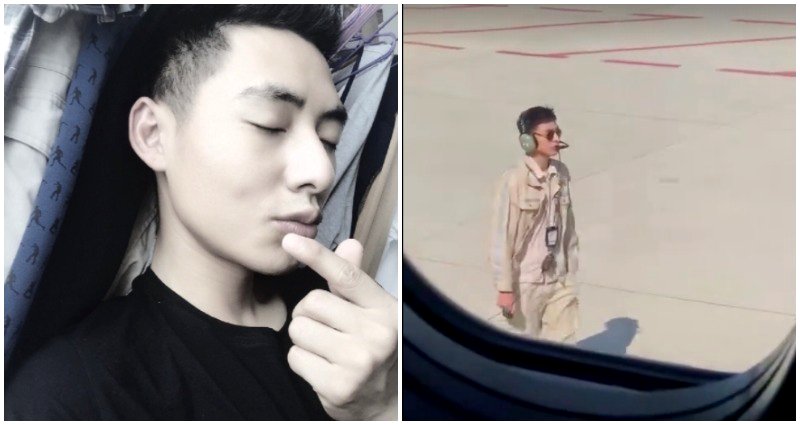 ‘Handsome’ Chinese Airport Technician Gets Salary Cut After Passenger’s Video Goes Viral
