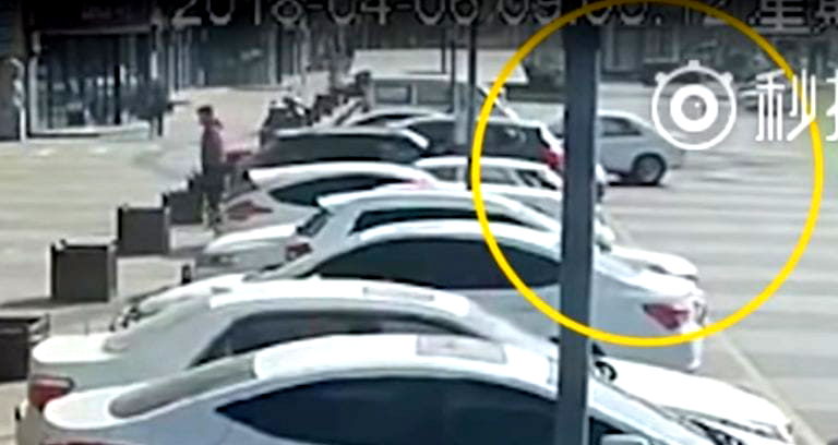 Man in China Thought His Car Was Stolen, Turns Out the Wind Blew it Away