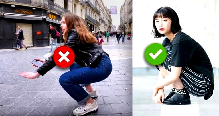 Video of French People Failing to Do the ‘Asian Squat’ Goes Viral