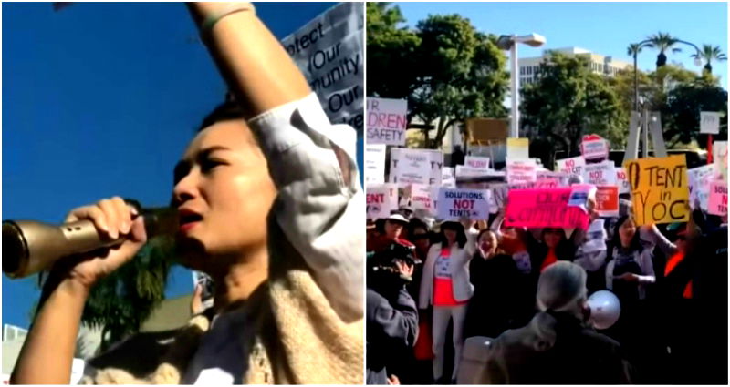 Asian Americans in Irvine Draw Outrage For Protesting Homeless Shelters