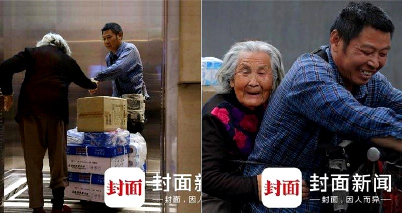 He Brings His 92-Year-Old Mother With Alzheimer’s to Work Everyday