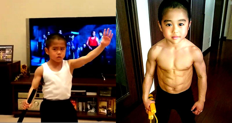 Japanese Boy Trains 4.5 Hours a Day to Be Like Bruce Lee