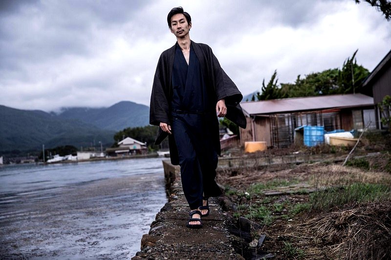 Camp like a samurai with the new Outdoor Kimono from Japanese apparel brand  Snow Peak