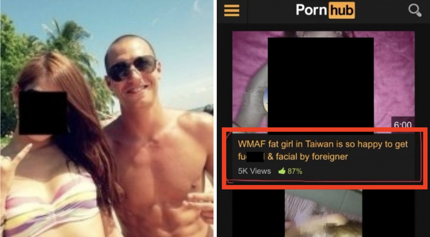 MMA Fighter Who Secretly Films Sex With Asian Women Now Back on Pornhub Selling Videos image