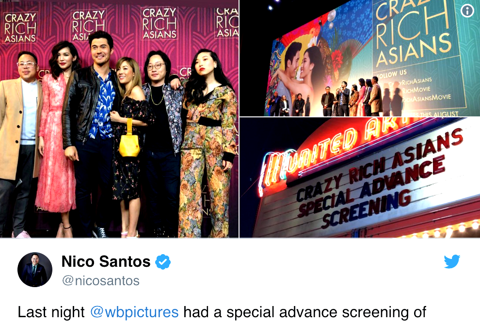 Lucky VIPs Saw ‘Crazy Rich Asians’ Last Night and Here’s The Verdict