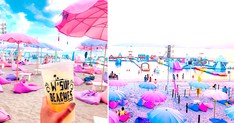 Floating Water Park in the Philippines is Literally Made of Unicorns and Rainbows