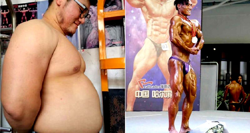 Obese Chinese Student Loses 66 Pounds After Six Months of Working Out