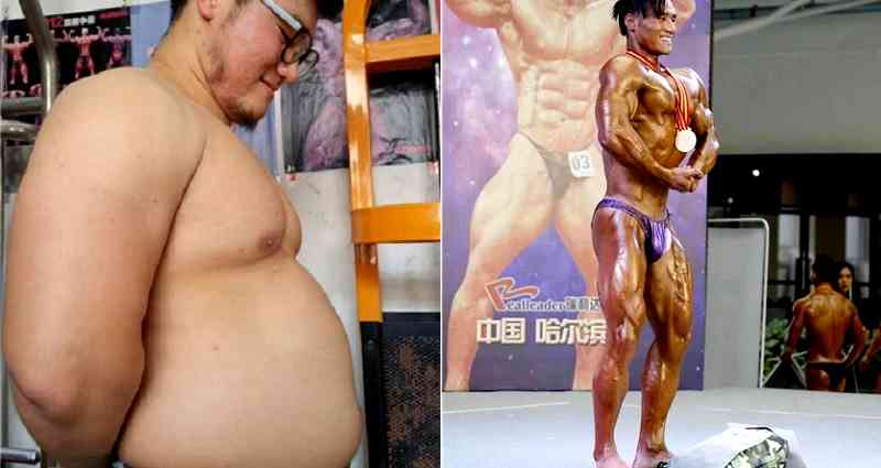 Obese Chinese Student Loses 66 Pounds After Six Months of Working Out