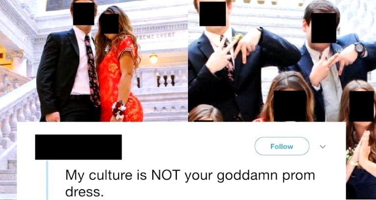 Non-Asian Woman Wearing Qipao to Prom Sparks MASSIVE Cultural Appropriation Debate on Twitter