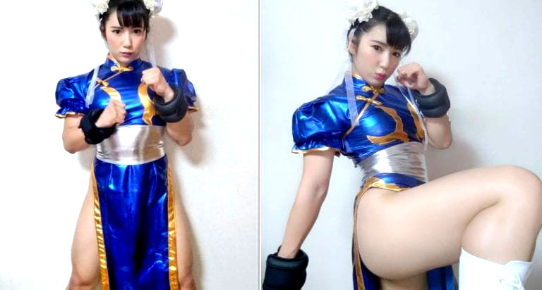 Japanese Pro Wrestler’s ‘Street Fighter’ Cosplay Reminds You to NEVER Skip Leg Day