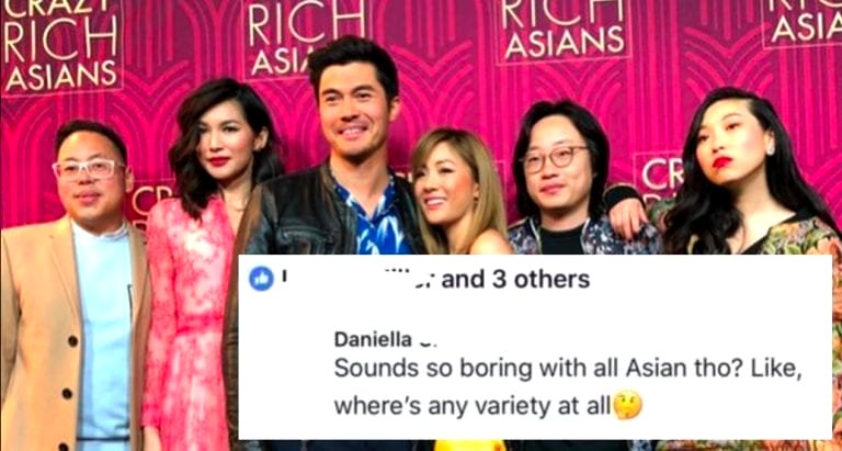 Facebook Comment Saying All-Asian Cast in ‘Crazy Rich Asians’ is Boring and Racist Goes Viral