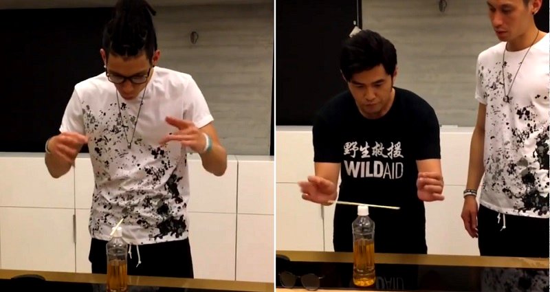 Taiwanese Superstar Jay Chou Bamboozles Jeremy Lin With Magic Trick