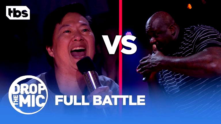 Ken Jeong DESTROYS Shaq in EPIC Rap Battle on ‘Drop The Mic’