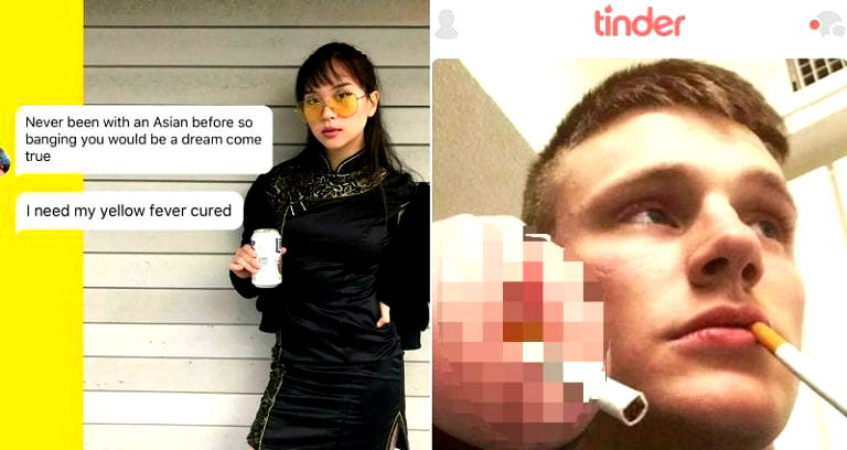 Woman Exposes Creeps With Asian Fetishes on Tinder, Turns Them into Memes