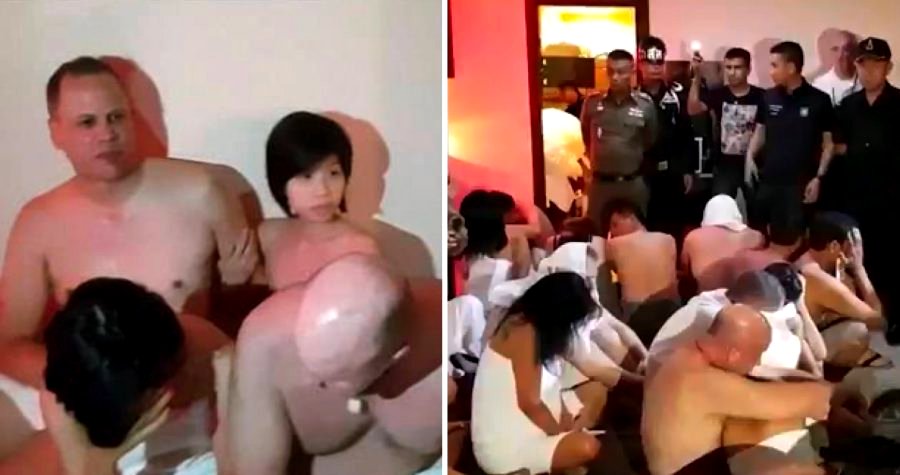 Sweaty British, American Men Caught in Hotel Orgy With Young Thai Women