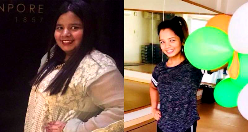 Indian Woman Bullied For Being Overweight Loses 93 Pounds in 6 Months